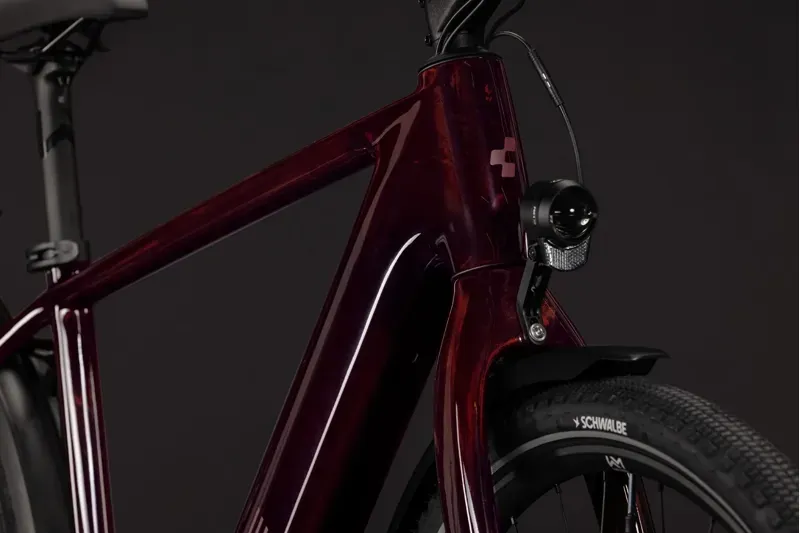 Cube Kathmandu Hybrid C:62 SLX 400X Bike in Liquid Red-9