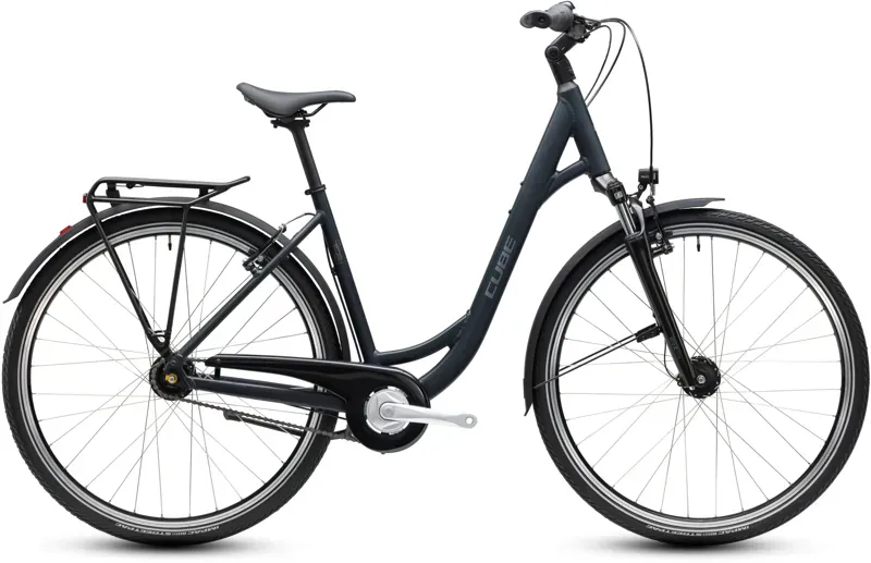 Cube Town One 2027 Hybrid Bike in Frostyleaves Blue