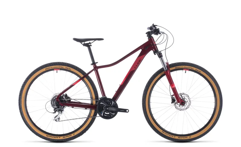 2020 Cube Access Womens Exc Hardtail Mountain Bike in Red