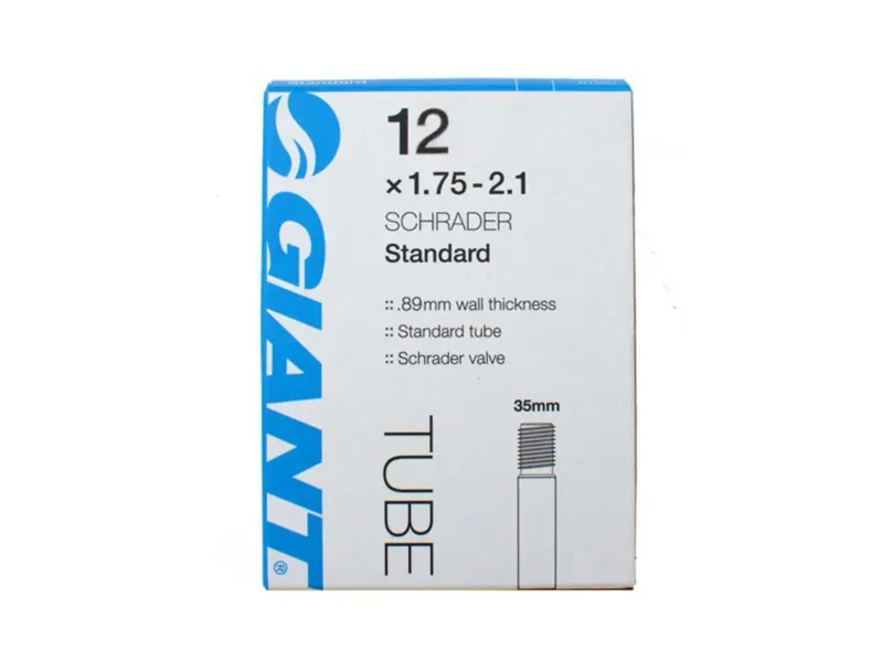 Giant Schrader Standard Tube/Valve in White