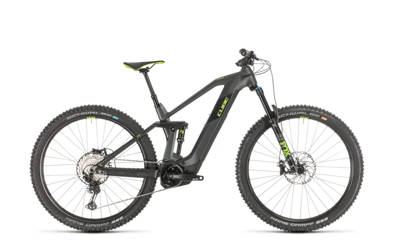 2020 Cube Stereo Hybrid 140 HPC SL 625 Carbon FS eMTB in Grey