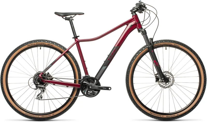 2021 Cube Access Exc Womens Mountain Bike in Red