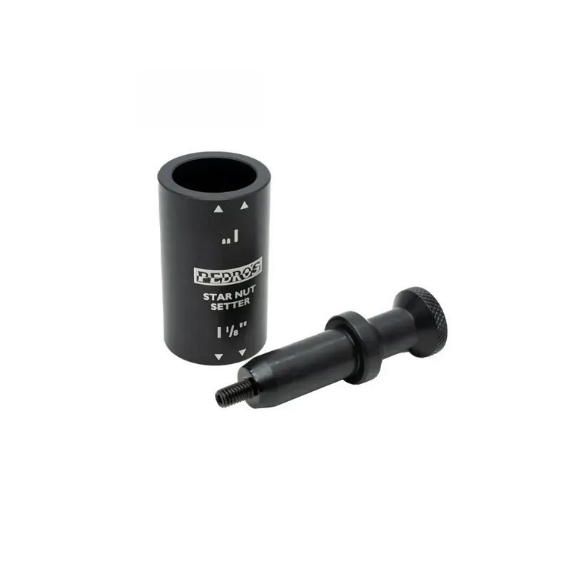 Pedro's Tool Head Star Nut Setter in Black
