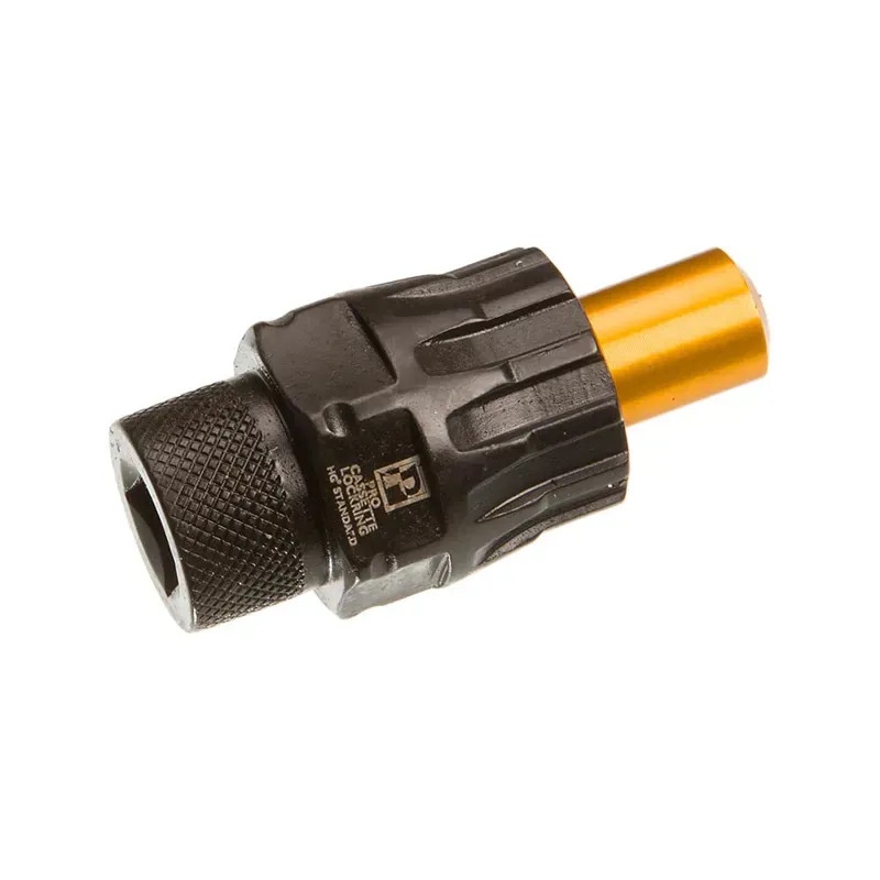 Pedro's Cassette Lockring Socket with Pin in Black/Gold