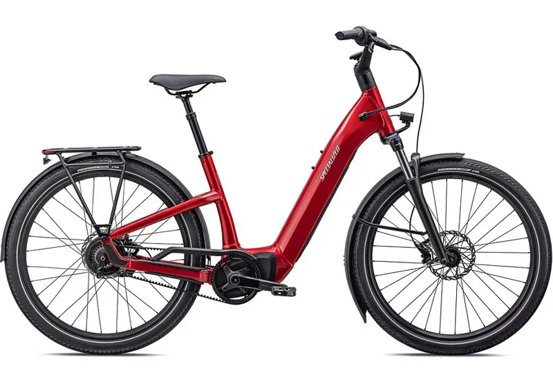 Specialized Turbo Como 4.0 IGH eBike in Red Tint/Silver Reflective
