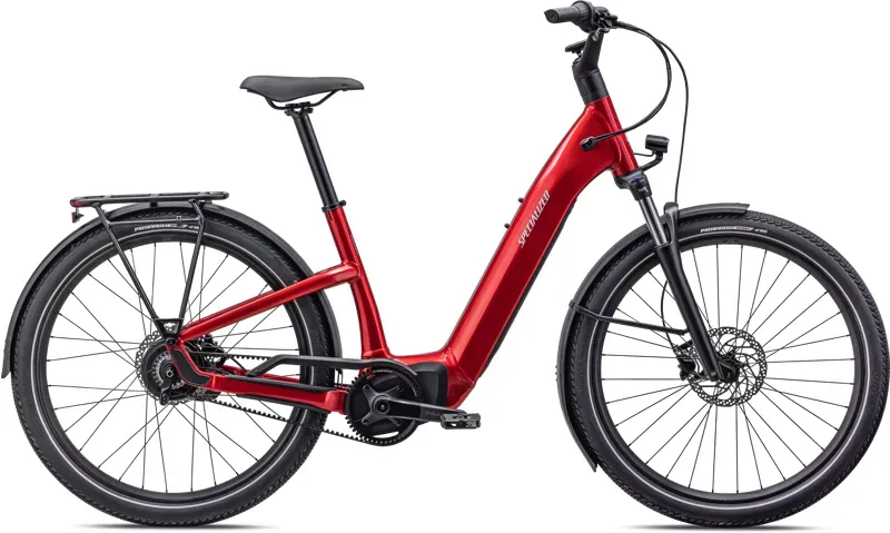 Specialized Turbo Como 3.0 IGH eBike in Red Tiny/Silver Reflective