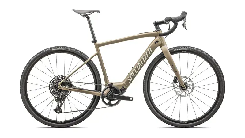 Turbo Creo 2 Comp E5 E-Road Bikes In Satin Taupe/Birch