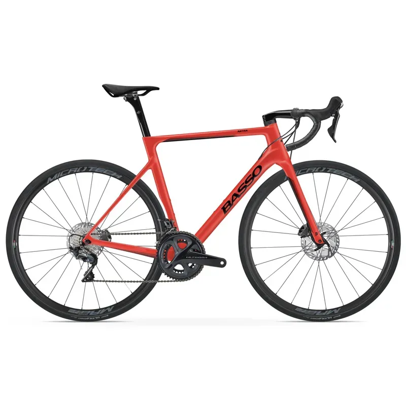 Basso Bikes Astra Disc Ultegra 11x Hydro Bike in Red