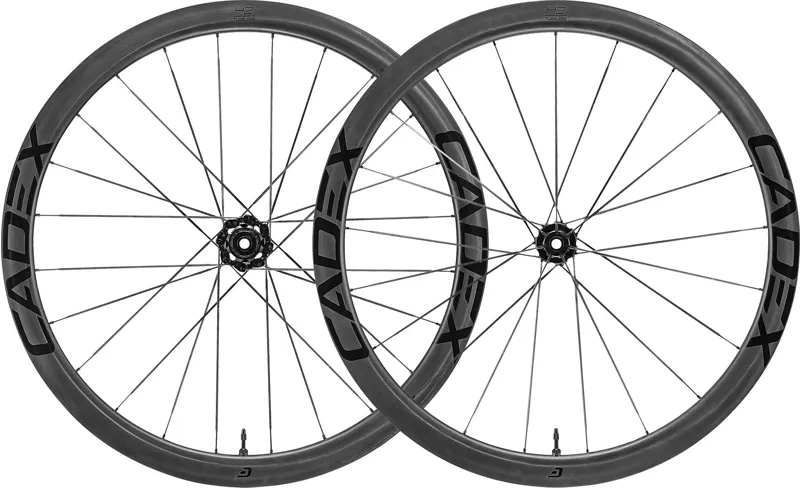 Cadex 42 Tubeless Disc Brake Wheels in Black