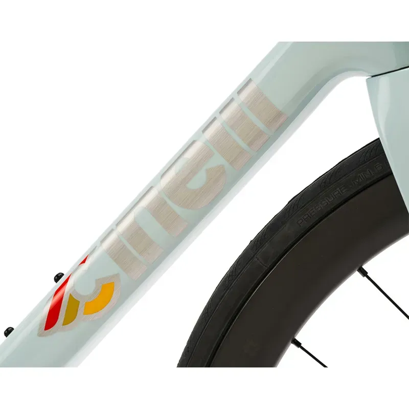Cinelli Pressure ADR Laser Ultegra DI2 Cosmic Road Bike in Light Blue-1