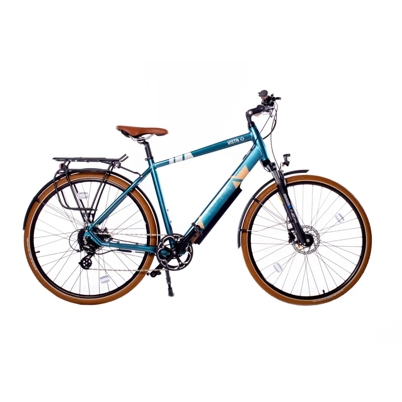Batribike Vista-X 10.4Ah/375Wh Hybrid eBike in Blue