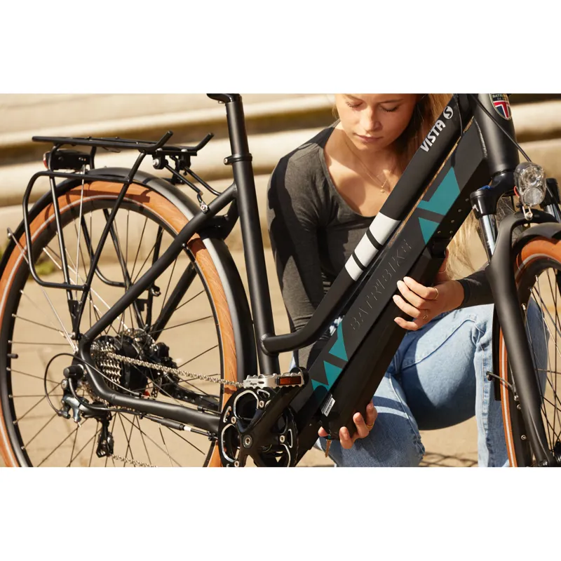 Batribike Vista-X 12.8Ah/460Wh Hybrid eBike in Blue-1