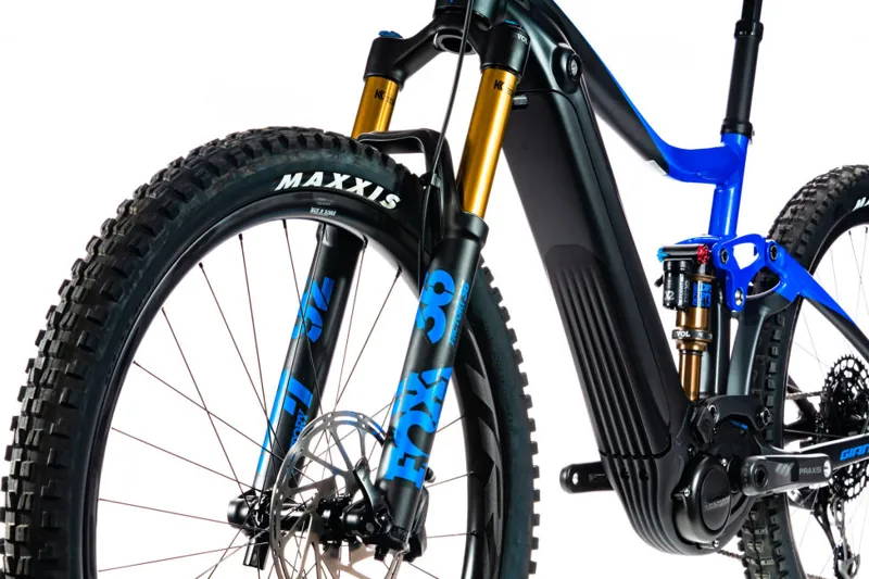 2020 Giant Trance E+ 0 Pro-S Electric Mountain Bike in Blue-1