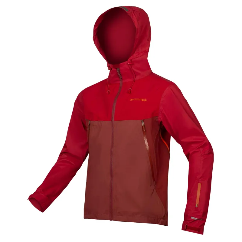 Endura MT500 Waterproof Jacket in Red