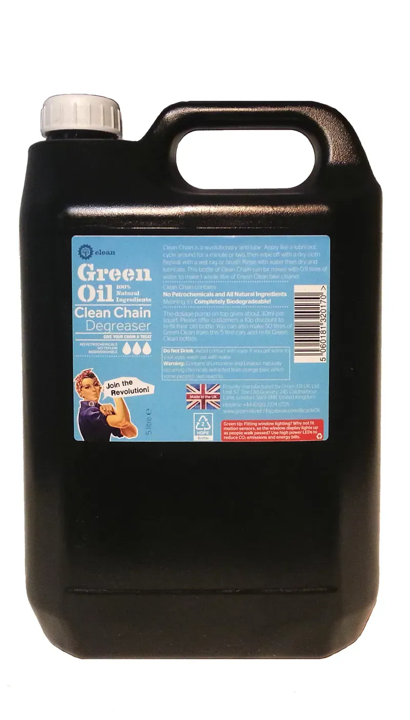 Green Oil Clean Chain Degreaser - 5-litres