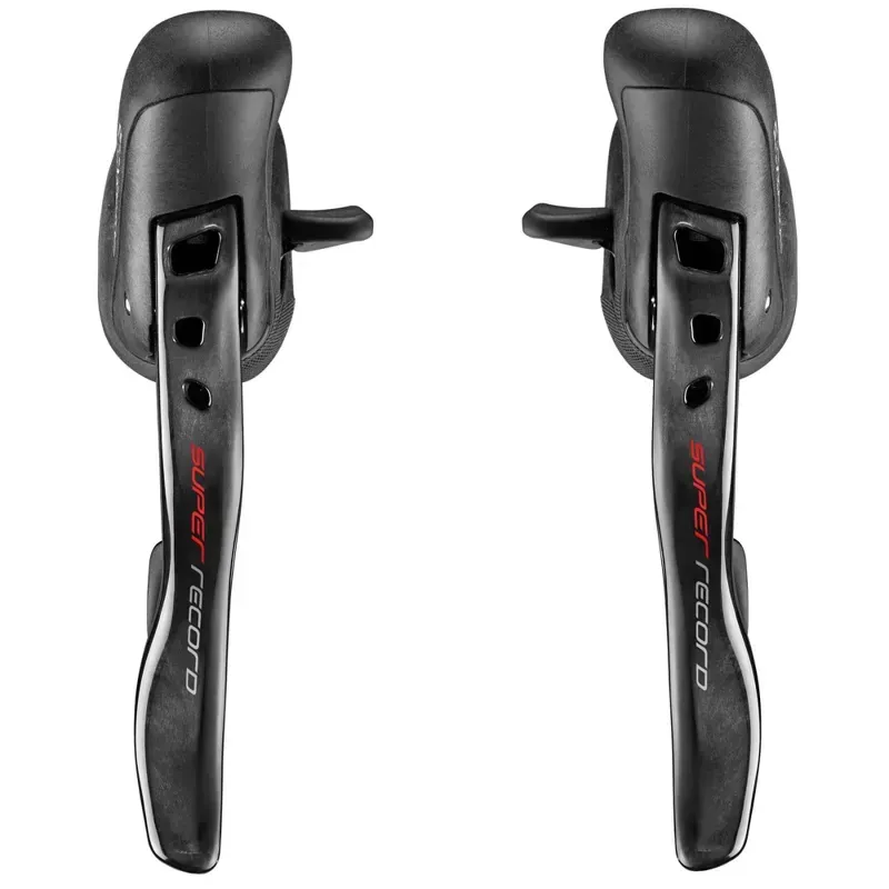 Campagnolo Super Record 12x Hydraulic Ergos and Calipers in Carbon