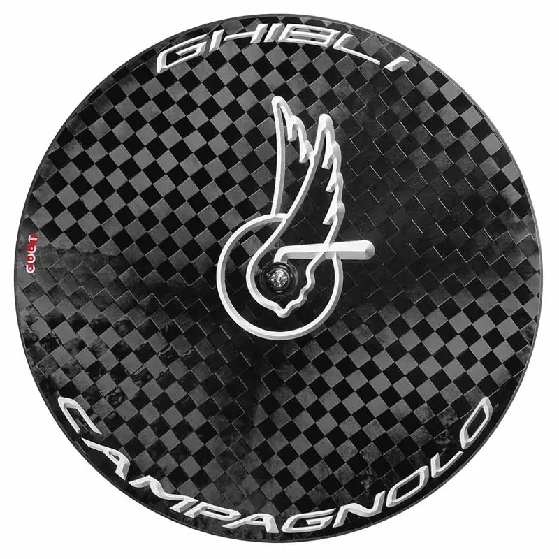 Campagnolo Ghibli Carbon Tubular Track Wheels in Black