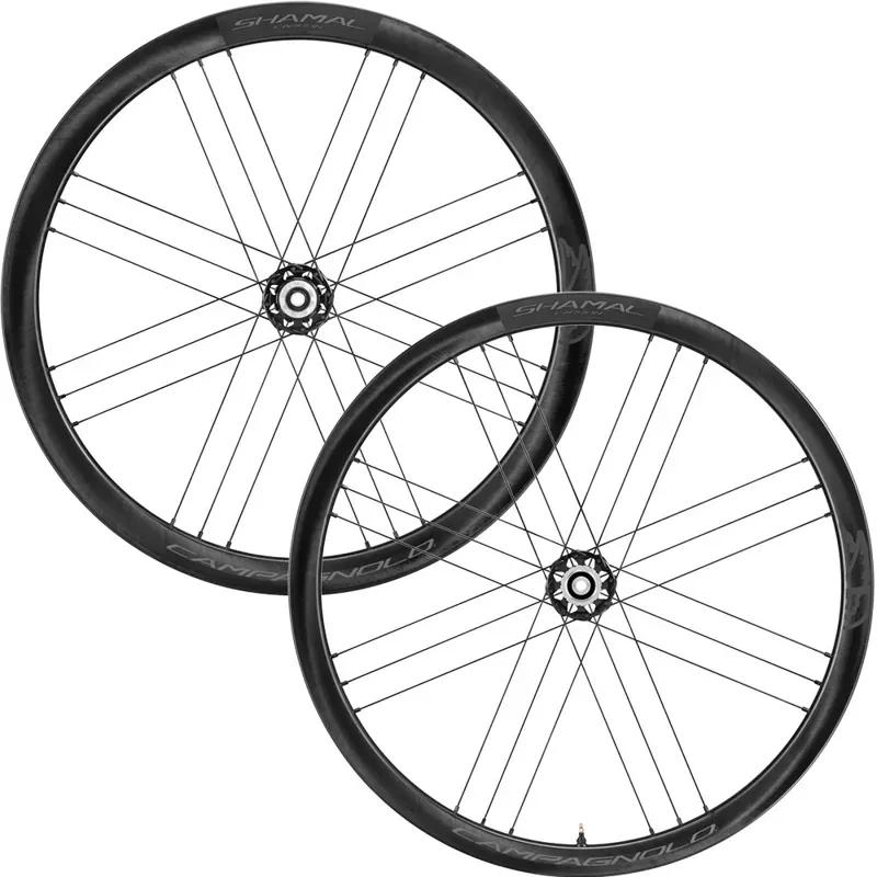 Campagnolo Shamal Carbon Disc 2-Way Tubeless Wheels in Black