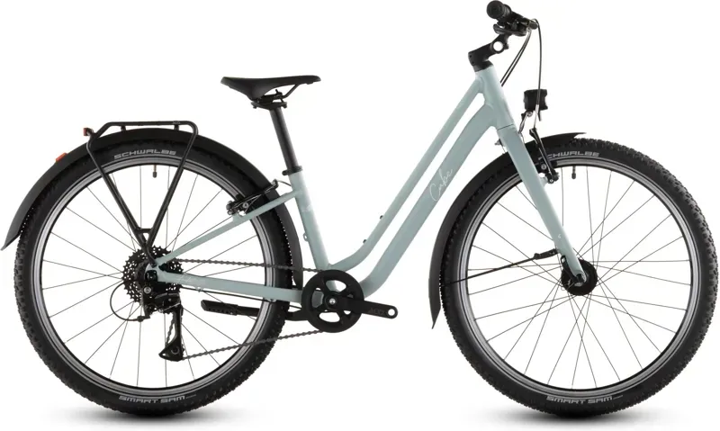 Cube Aruba 240 Kids Bike in Aloe Green/White