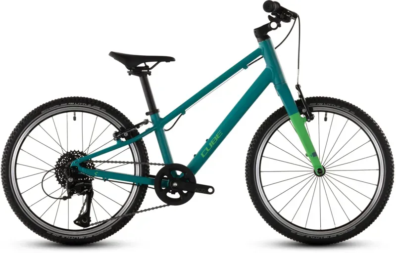 Cube Numove 200 Kids Bike in Seagreen/Green