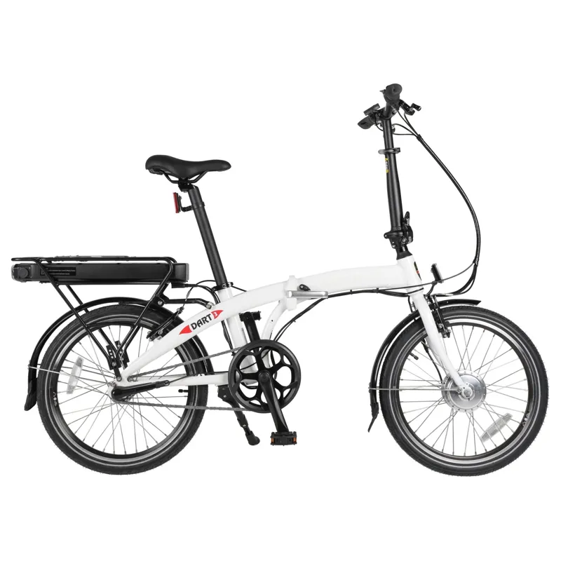 Batribike DART-3 11Ah/400wh Folding eBike in White