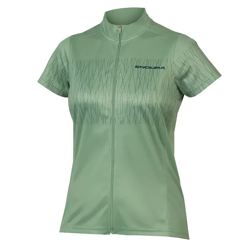 Endura Women's Hummvee Ray S/S Jersey in Jade