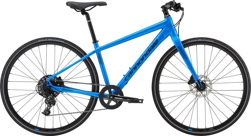 2019 Cannondale Quick 2 Womens Flat Bar Hybrid Bike in Blue