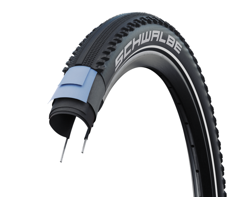 Schwalbe Hurricane Performance Rigid 2 in Black Reflective-1