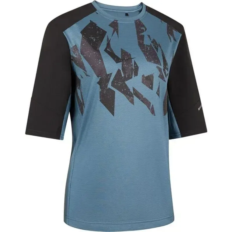 Madison Flux Trail Women's Short Sleeve Jersey in Lake Blue-1