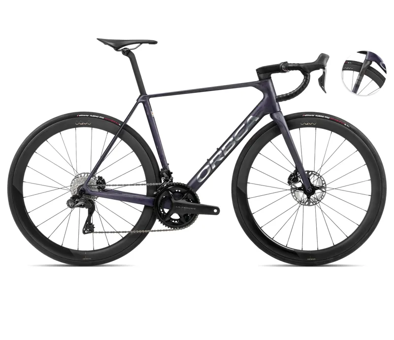 Orbea Orca M20iltd Road Bike In Tanzanite Matt/Carbon Raw
