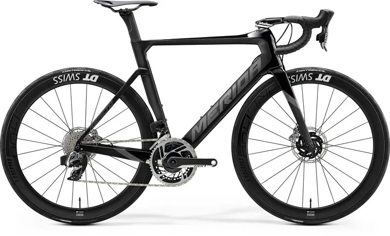 2020 Merida Reacto Disc 9000 E Road Bike in Black