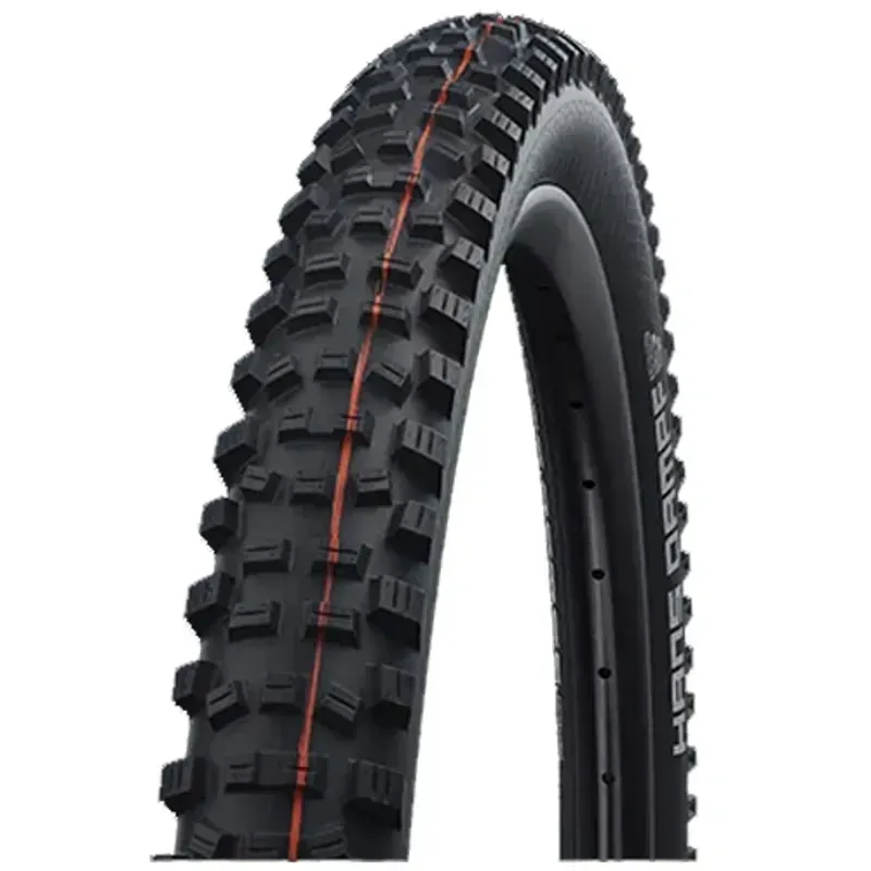 Schwalbe Hans Dampf Addix ST 27.5x2.35-inch Soft Fld TLE Tire in Black
