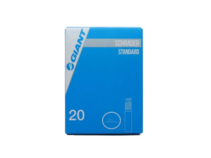 Giant Schrader Standard Tube/Valve in White-4