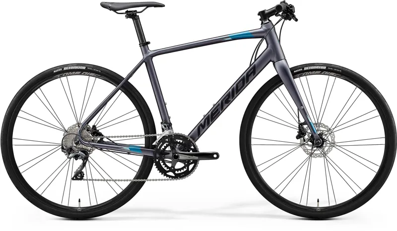 2020 Merida Speeder 500 Flat Bar Road Bike in Grey