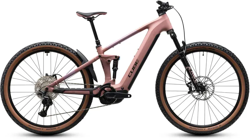 Cube Stereo Hybrid ONE22 SLX 800 eMountain Bike in Ruby/Black
