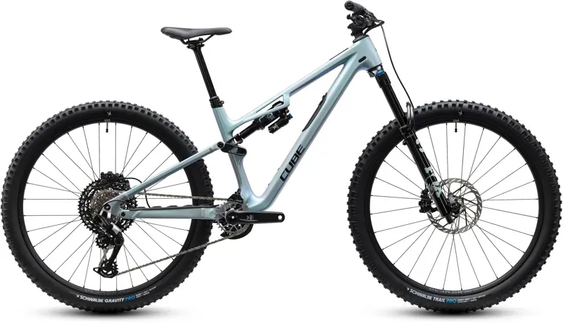 Cube Stereo HPC TM Trail Bike in Cedar/Grey