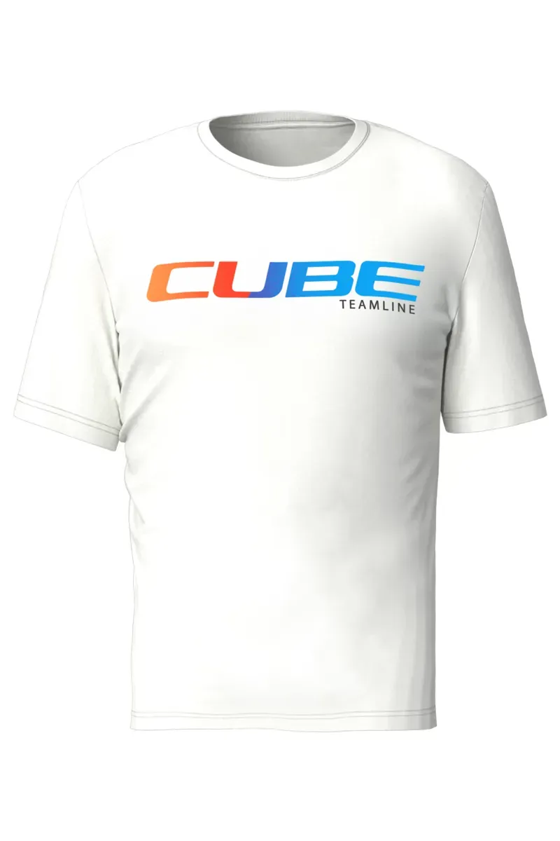Cube Organic T-Shirt Teamline in White