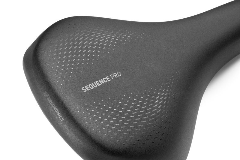 Acid Sequence Pro Gel Saddle in Black-6
