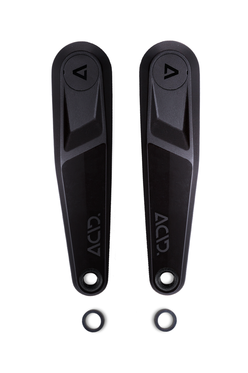 Acid MTB Hybrid Pro w/Pin Crank in Black