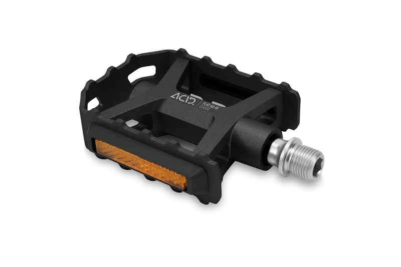 Acid A21 Classic Flat Pedals in Black-2