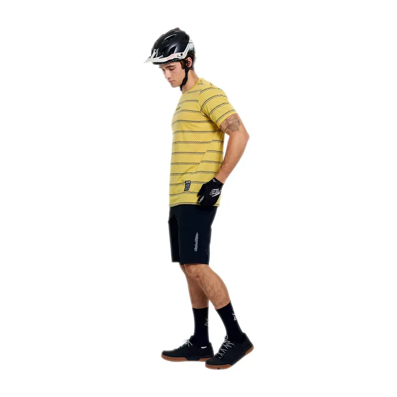 Troy Lee Designs Skyline S/S Jersey in Checked Out Butter-10