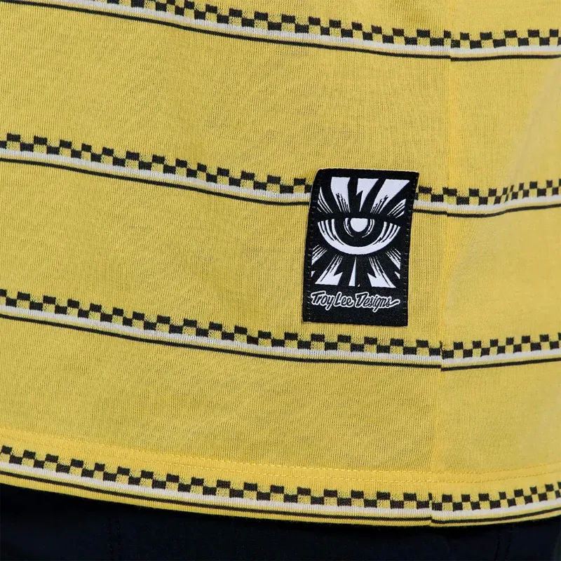 Troy Lee Designs Skyline S/S Jersey in Checked Out Butter-7