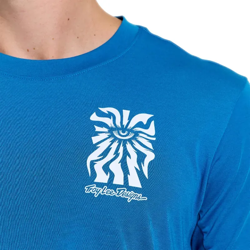 Troy Lee Designs Skyline S/S Jersey  in One Eye Aero Blue-2