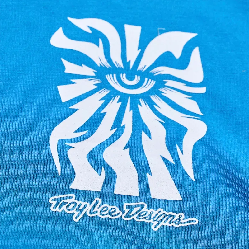 Troy Lee Designs Skyline S/S Jersey  in One Eye Aero Blue-5