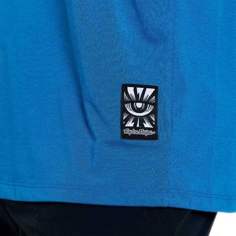 Troy Lee Designs Skyline S/S Jersey  in One Eye Aero Blue-6