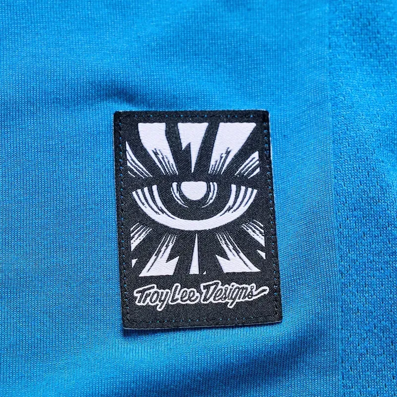 Troy Lee Designs Skyline S/S Jersey  in One Eye Aero Blue-7