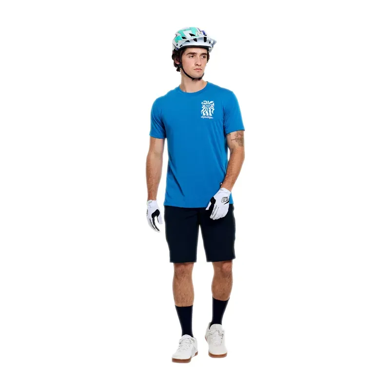Troy Lee Designs Skyline S/S Jersey  in One Eye Aero Blue-8