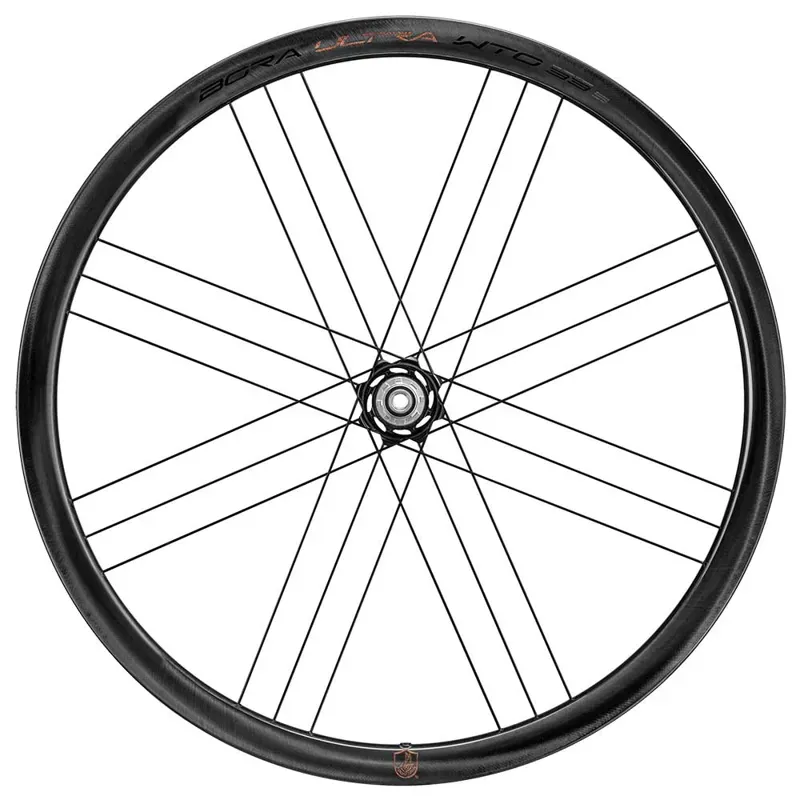 Campagnolo Bora Ultra WTO 33mm Carbon Disc Brake Wheelset in Black